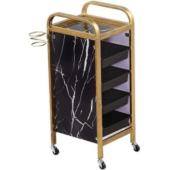 Salon Trolley Stylist Beauty Tools Organizer Drawers 